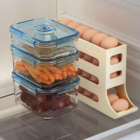 Porta Ovos Organizador para Geladeira SmartHome