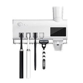 Esterilizador UV e Suporte 2 em 1 para Escovas e Pasta - UltraHome
