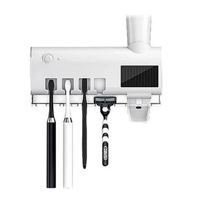 Esterilizador UV e Suporte 2 em 1 para Escovas e Pasta - UltraHome