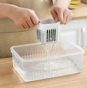 Organizador para Geladeira Com Divisórias - UltraHome