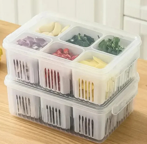 Organizador para Geladeira Com Divisórias - UltraHome