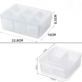 Organizador para Geladeira Com Divisórias - UltraHome