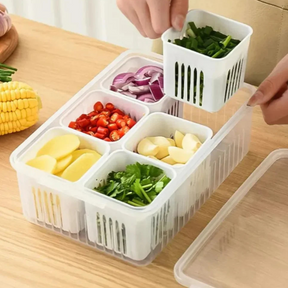 Organizador para Geladeira Com Divisórias - UltraHome