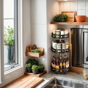 Organizador de Cozinha Rotativo - UltraSmart